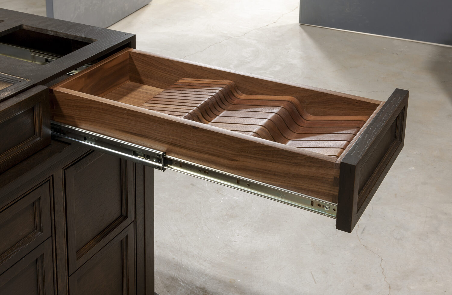Island Setup - Crown Point Cabinetry