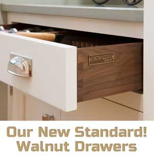 Crown Point Walnut Drawers