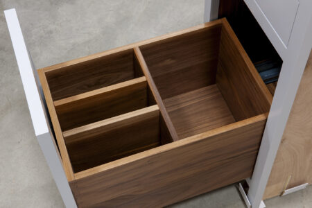 Base Cabinet with Deep Drawer and Adjustable Partitions - Deep Drawer Detail View