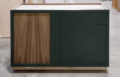 Blind Base Cabinet with Lemans Corner Pullout